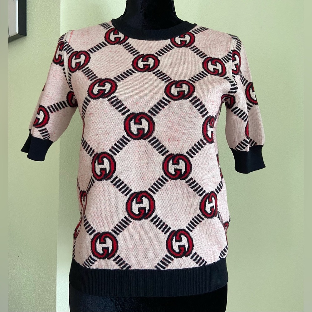 GUCCI Reversible Interlocking G Wool Sweater - image 4